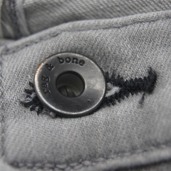 Rag & Bone The Dre Women’s 28 Aged Grey Jeans W1590K120AGG USA - Picture 5 of 10